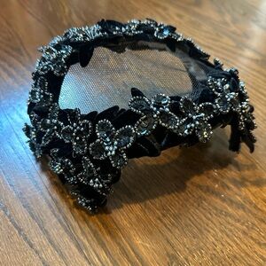 Vintage Deborah Exclusive Black Cocktail Head Piece